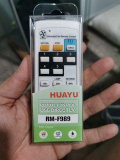 Huayu fan remote control RM-F989