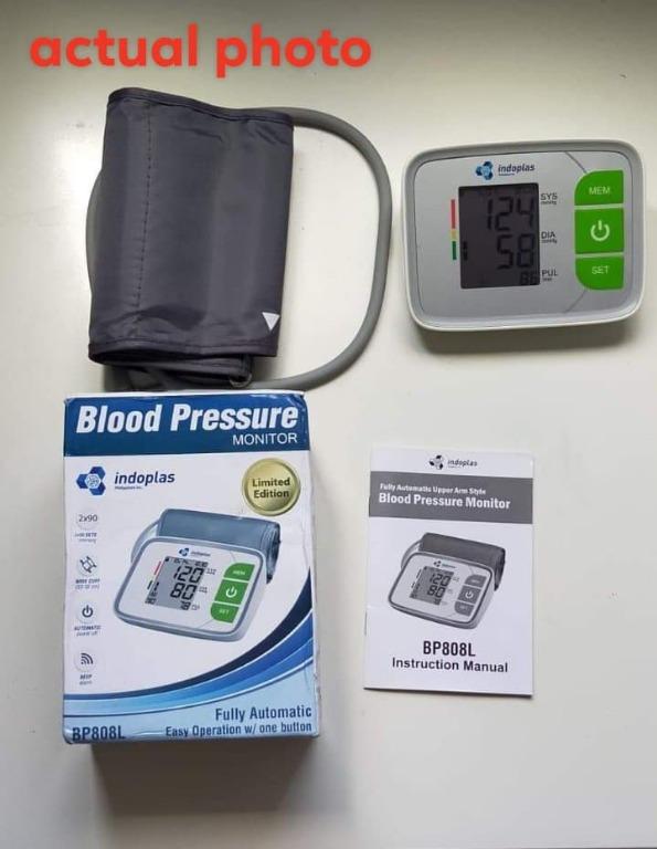 Indoplas Blood Pressure Monitor Fully Automatic 808, Health
