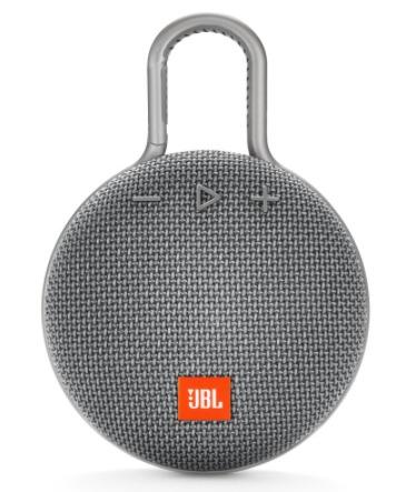 JBL Clip 3 Waterproof Portable Speaker (Category: Soundbars, Speakers & Amplifiers) located in Marikina City. Submitted by skowshop (Listing ID 1084434860, Image 1). Description: JBL Clip 3 is a unique ultra-portable, ultra-rugged and waterproof Bluetooth speaker that is small in size but with surprisingly big sound. The upgraded durable and fully integrated carabiner clips to your clothes, belt loop or backpack, making the Clip 3 your outdoor co