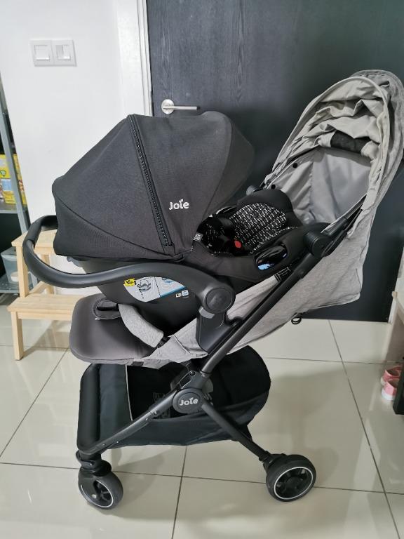 JOIE I Gemm Carrier Carseat and Pact Stroller Set Babies Kids