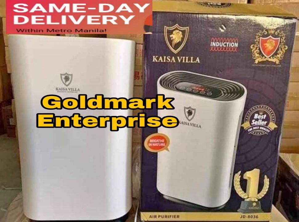 KAISA VILLA AIR PURIFIER JD 8036 With remote control (Category: Air Purifiers & Dehumidifiers) located in Manila. Submitted by emil_online_shop (Listing ID 1084307549, Image 2). Description: KAISA VILLA AIR PURIFIER 📍 Effectively captures dust, allergens, pollen, mold, smoke, reduce HCHO and odors from the air 📍 Effectively removes PM 2.5, microogranisms and formaldehyde 📍 with remote control 📍 Filter replacement reminder 📍 3 speed control �