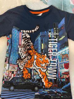 Kaos Anak H&M Tiger  (4-6Y)