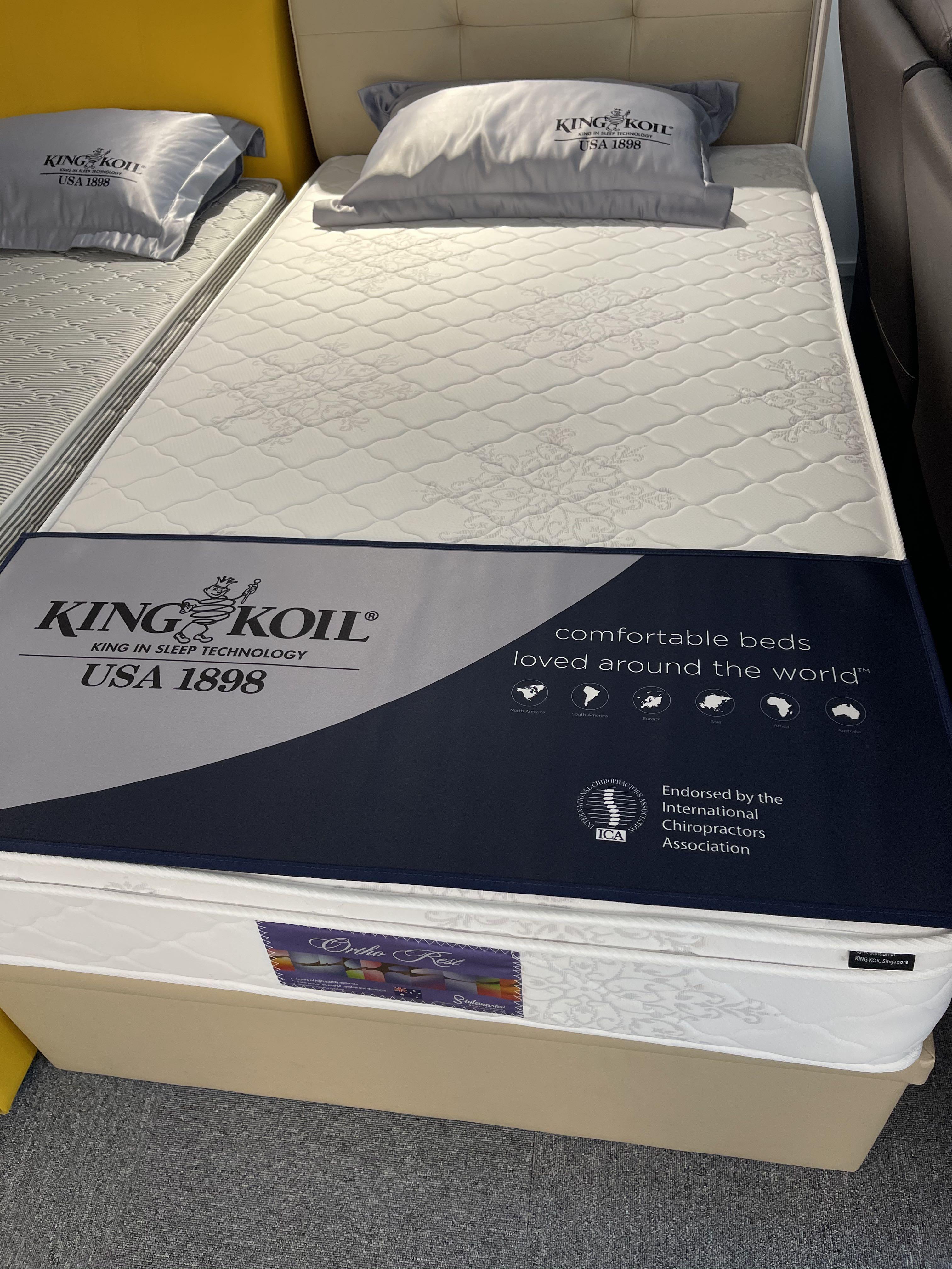 King koil cheap stylemaster mattress