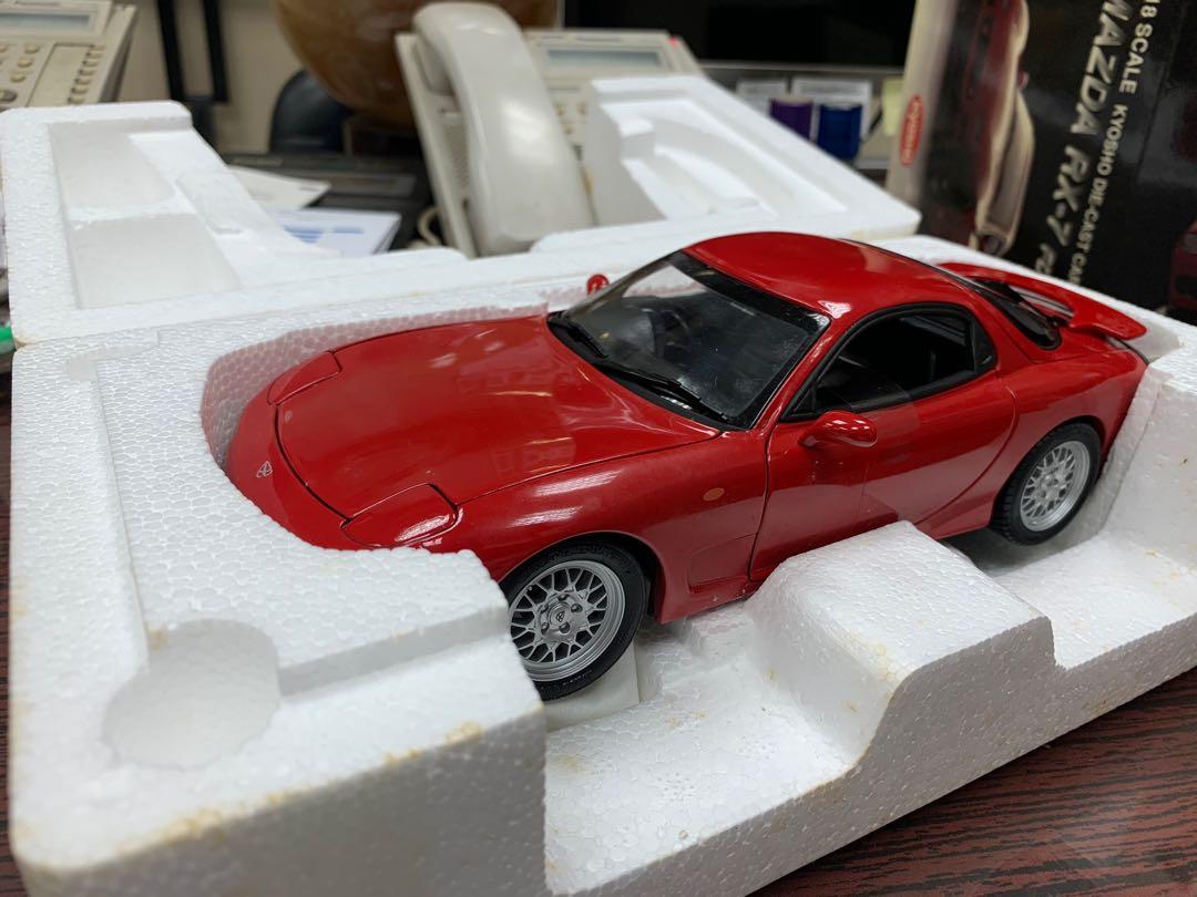 Kyosho 1:18 Mazda RX-7 FD3S, 興趣及遊戲, 玩具& 遊戲類- Carousell