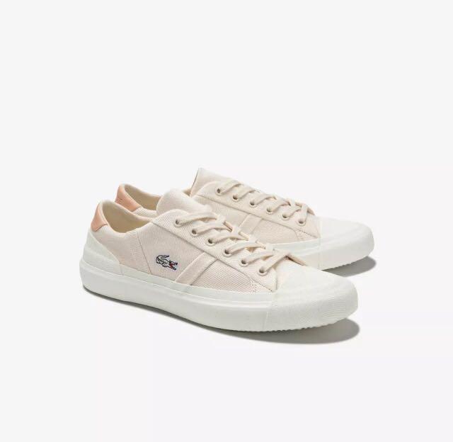 Women's sideline canvas and leather sneakers hotsell