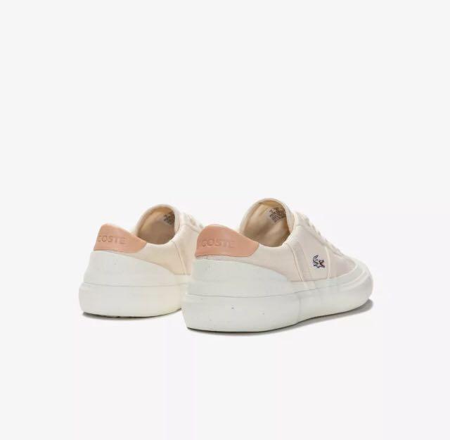 Women's sideline canvas and leather sneakers best sale