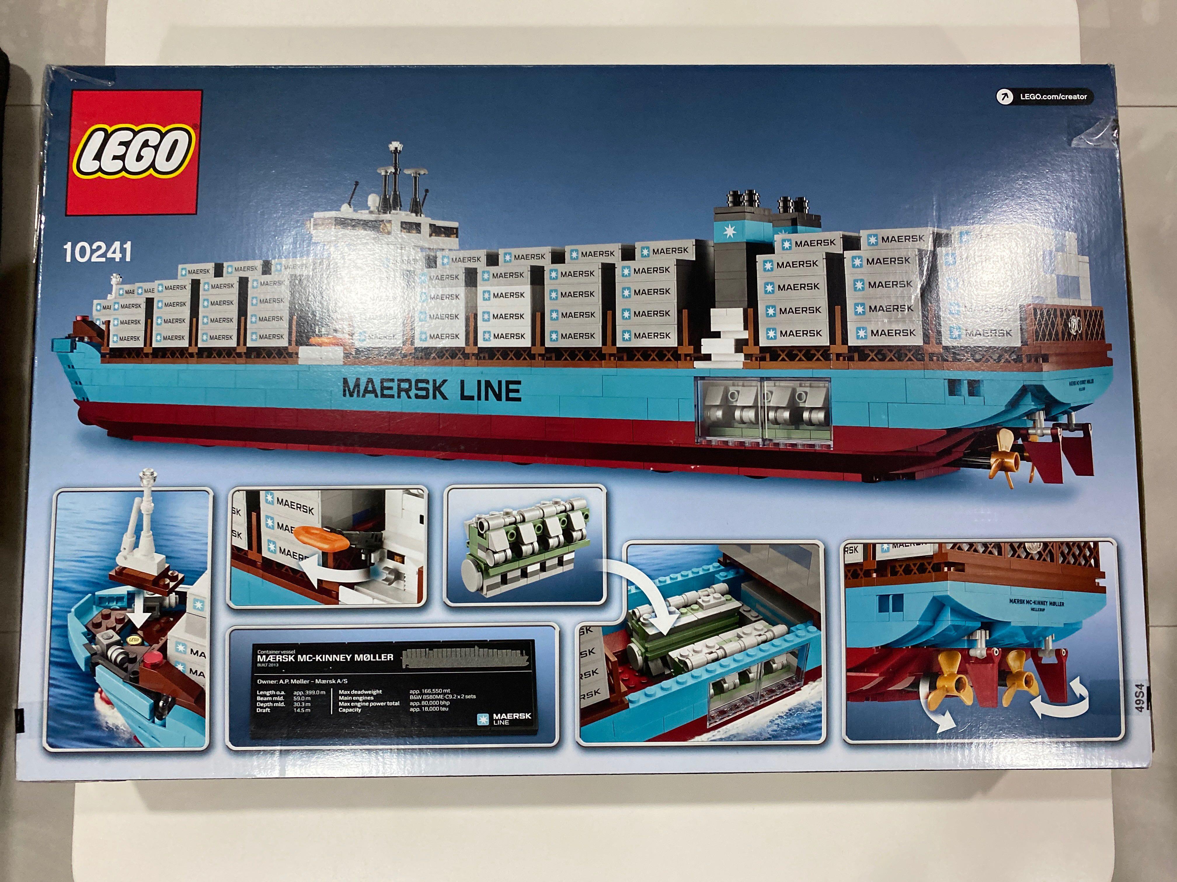 Lego 10241 Maersk Line Triple E Hobbies Toys Toys Games on Carousell