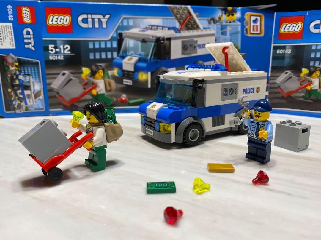 Lego City 60142 Money Transporter, 興趣及遊戲, 玩具& 遊戲類- Carousell