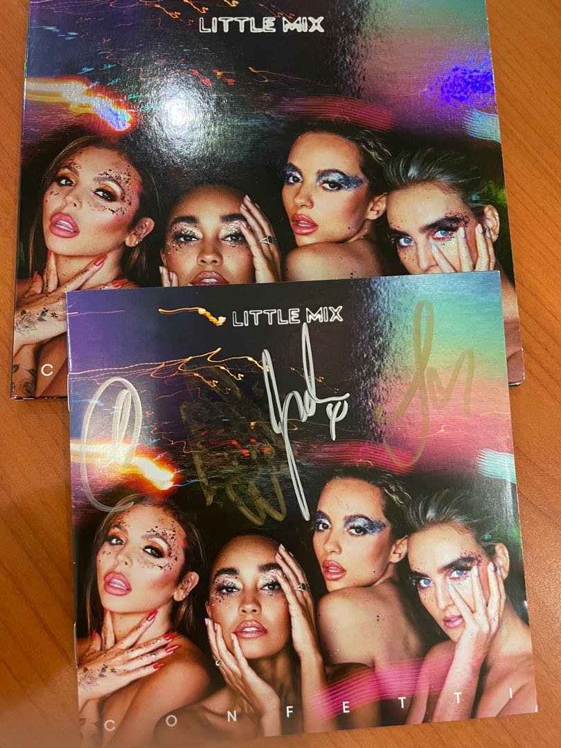 Limited Cover of Confetti Signed by Little Mix, Hobbies & Toys, Music