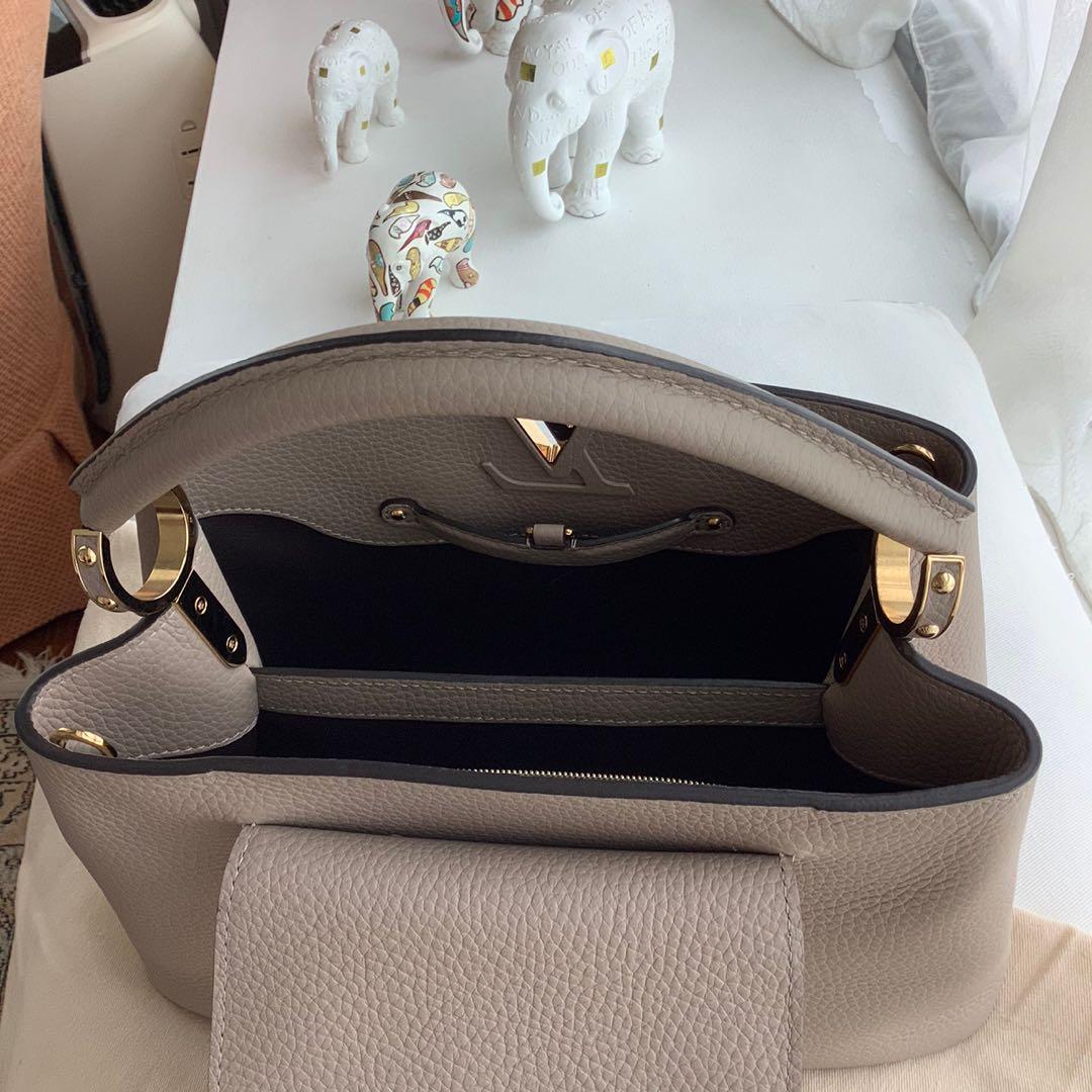 Louis Vuitton Capucines Bag in Maroon — UFO No More