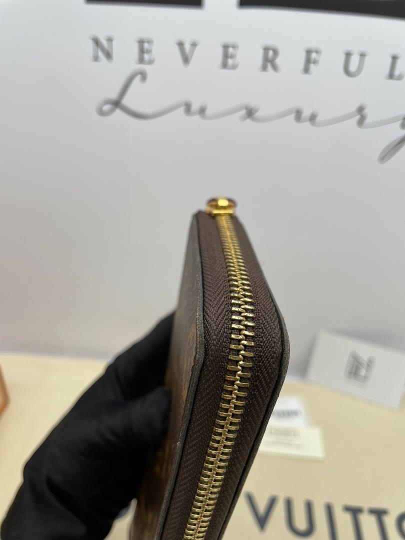 🔥NEW LOUIS VUITTON Clemence Wallet Long Zip Monogram Fuchsia Pink