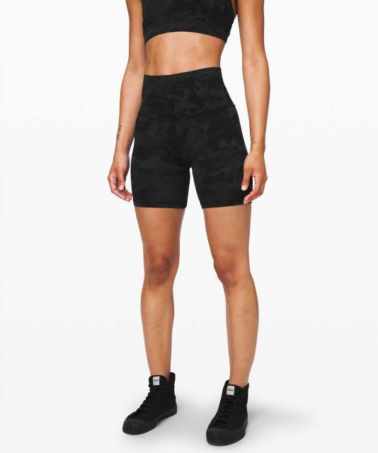 Lululemon Align Shorts 6 Camo Women s Fashion Activewear on Carousell