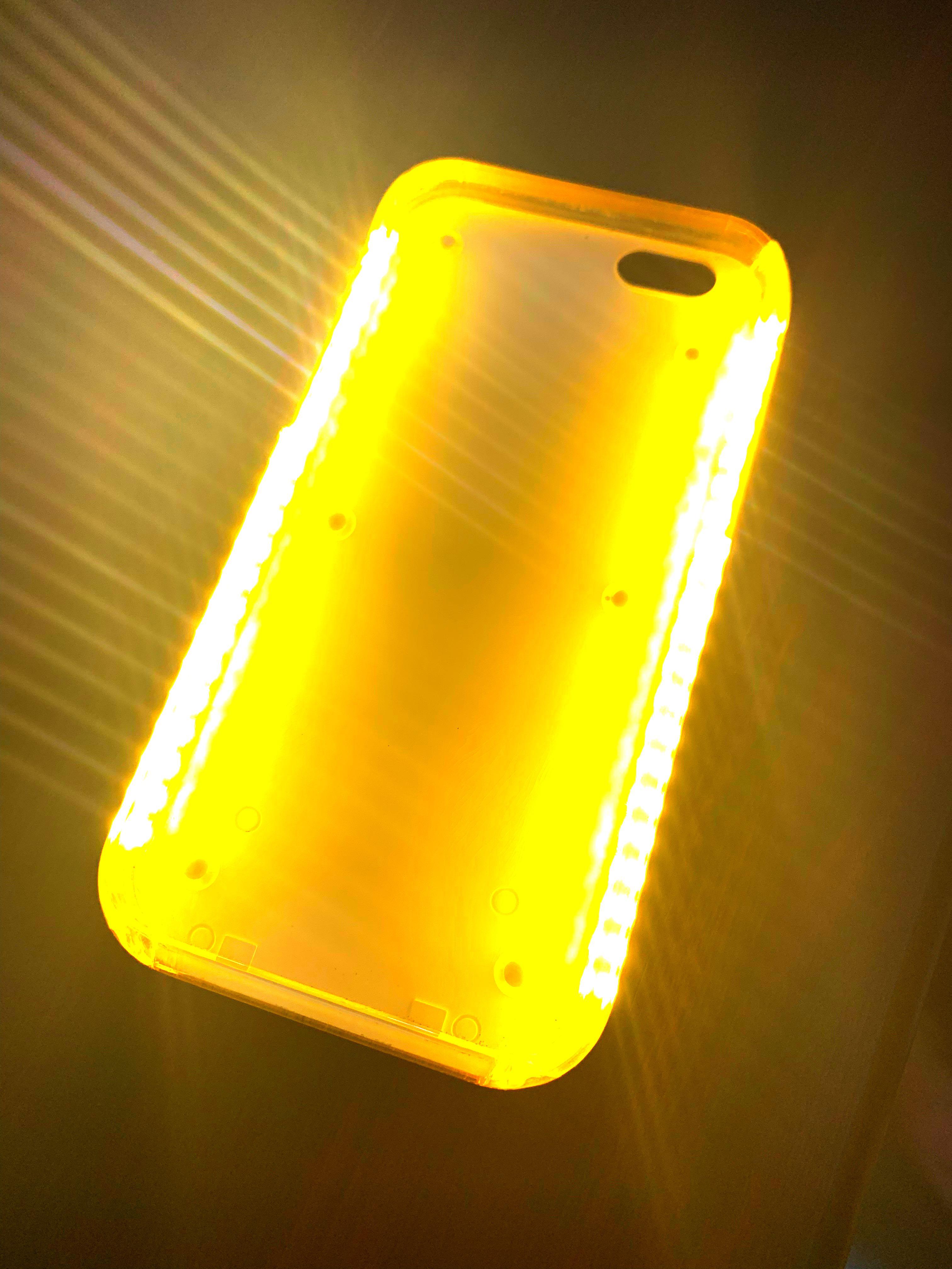 Lumee Iphone 6/6s case (Category: Cases & Sleeves) located in Mandaluyong City. Submitted by dessaint (Listing ID 1084409711, Image 2). Description: Preloved case Battery still lasts for hours and light still super bright. Three adjustable settings of light available is available on this case too..