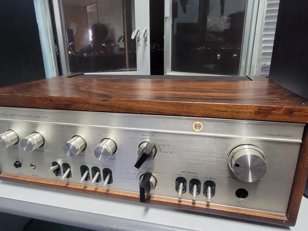 Luxman SQ505X vintage amplifier, 音響器材, 可攜式音響設備
