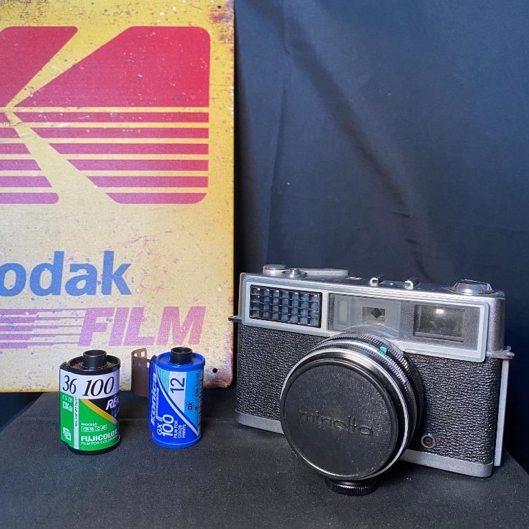 minolta　AL-2 Minolta AL-2 Rangefinder Film Camera, Photography, Cameras on