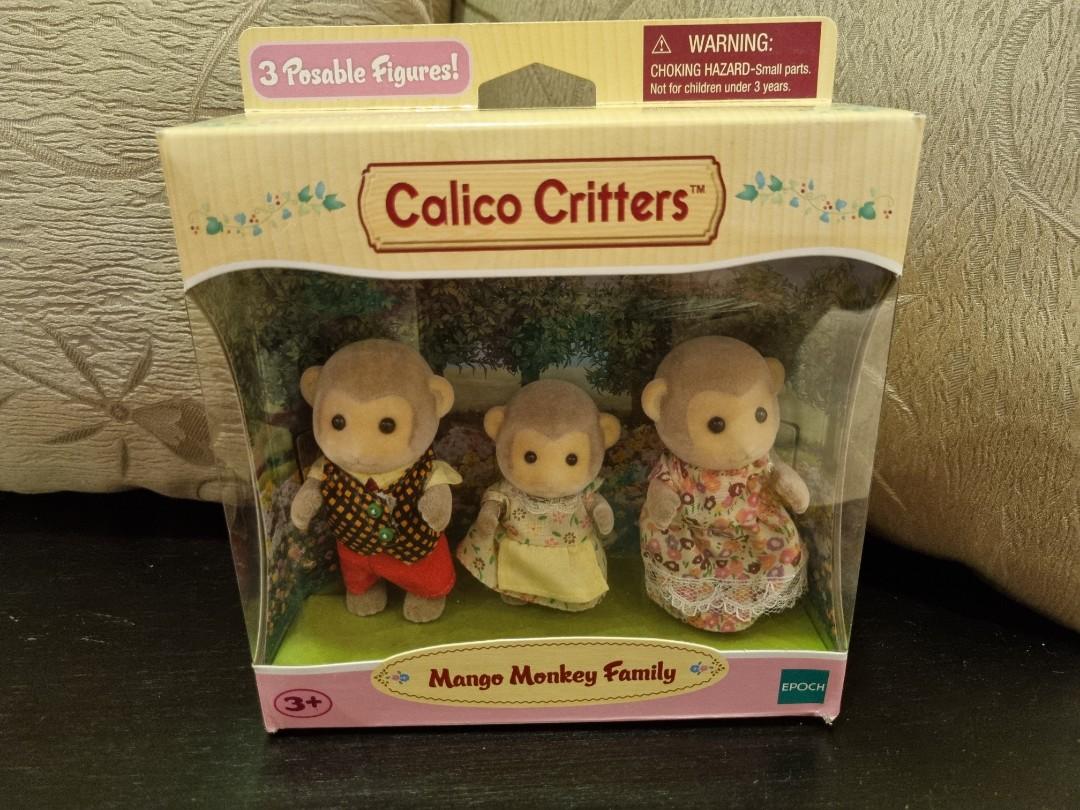 Monkey Family Sylvanian Families Calico Critters Dolls Hobbies