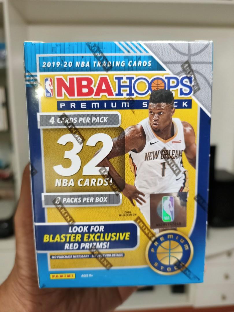 NBA Cards NBA Hoops 201920 Premium Stocks Box, NBA cards, NBA