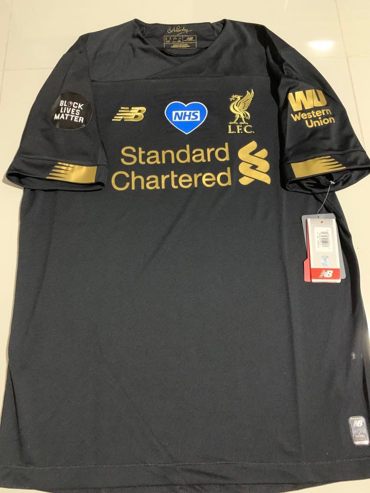 New Balance Liverpool 19 20 Home Goalkeeper BLM NHS Men s Fashion Activewear on Carousell