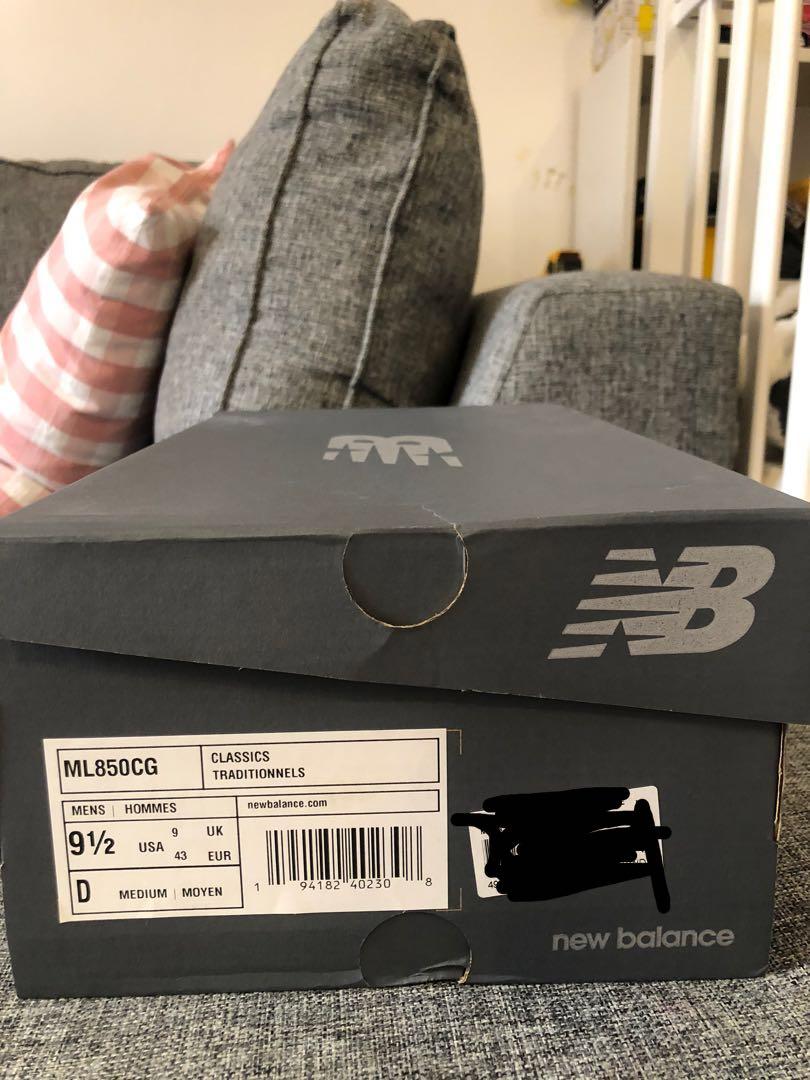 New Balance ML850CG beige size US 9.5 