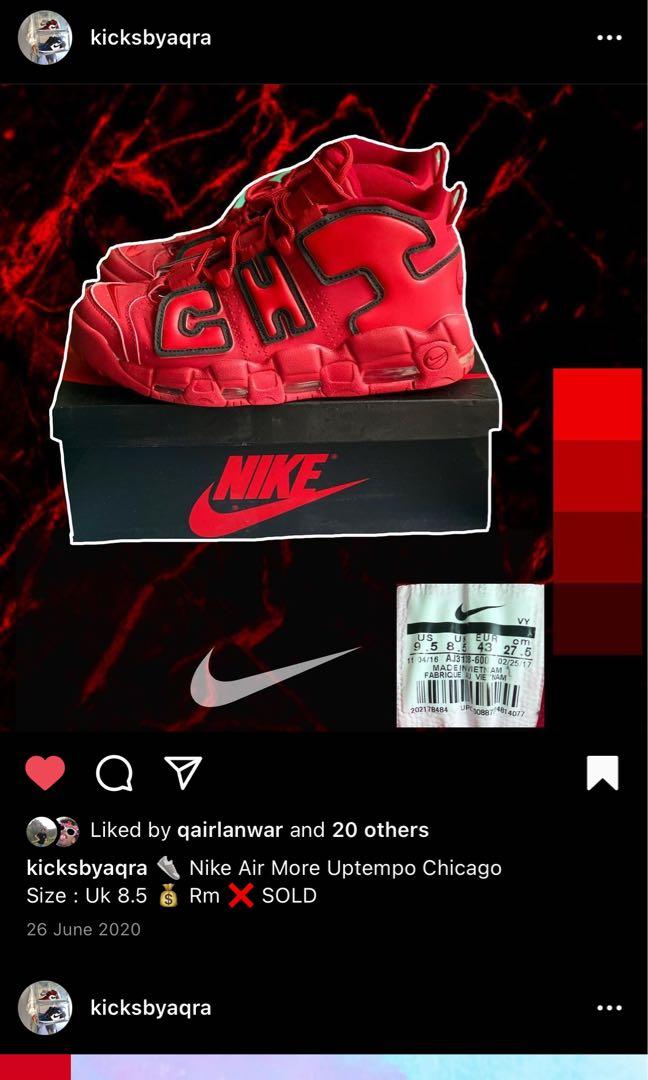 Nike air more uptempo qs chicago cheap