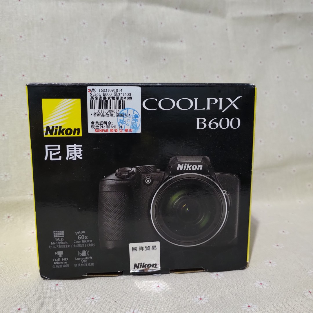 Nikon coolpix B600 類單眼數位相機, 相機攝影, 相機在旋轉拍賣