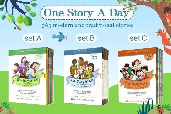 One Story A Day : 3 series (Set A) for Beginners ; (Set B) for ...