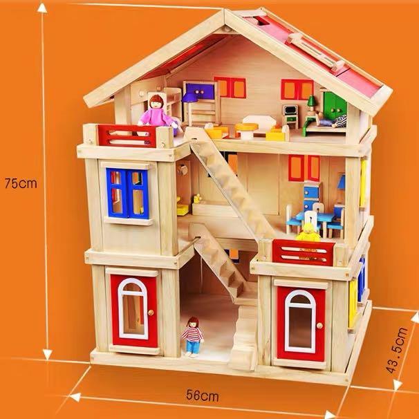 Onshine wooden doll house shop