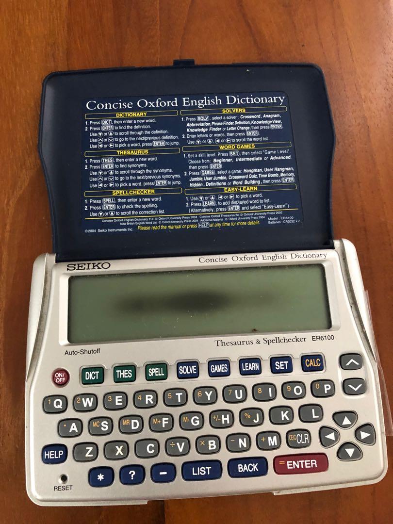 Oxford electronic dictionary, Electronics, Others on Carousell