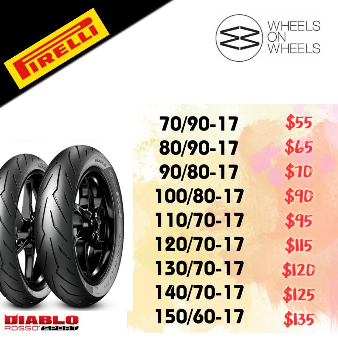 Pirelli tires for sniper 150 price Clearance