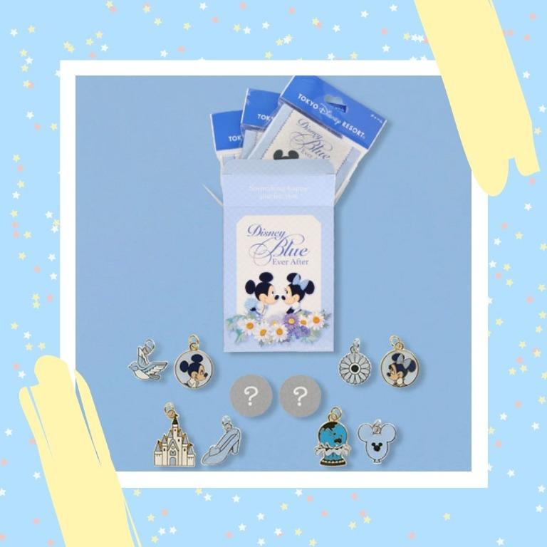Po Authentic Japan Tokyo Disney Resort Disneysea Disneyland Disney Blue Ever After Series Blind Box Bracelet Charms Complete Set Women S Fashion Jewelry Organisers Precious Stones On Carousell