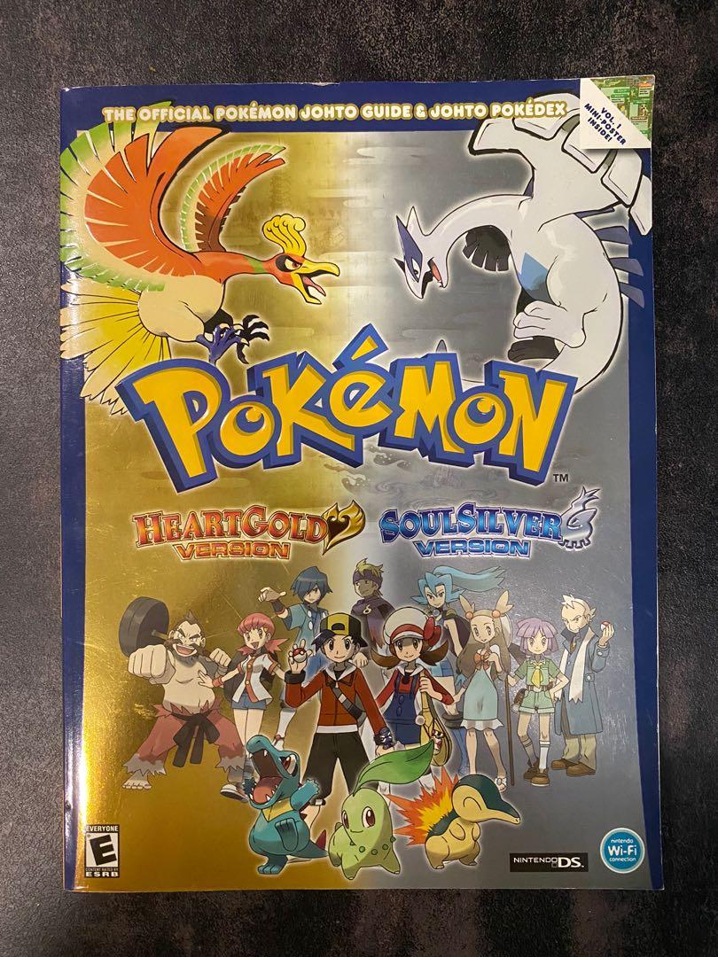 Pokemon Heartgold Soulsilver Volume 2 Strategy Guide Book Pokedex W/ Poster  9780307468055