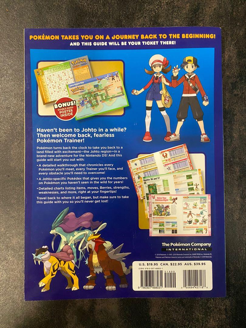 The Official Pokemon HeartGold and SoulSilver Johto Guide and Johto  Pokedex: Price Comparison on Booko