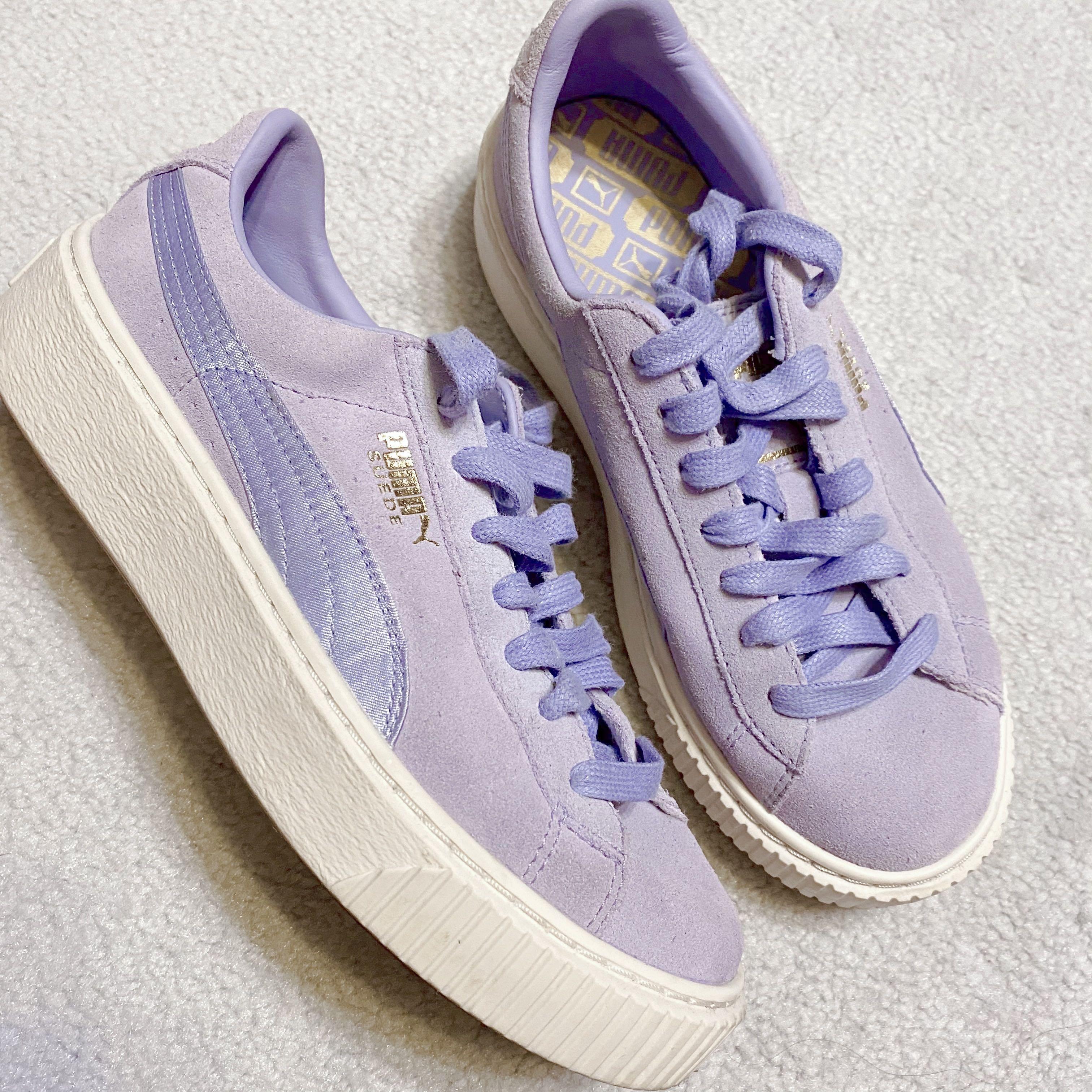 Puma shop basket purple