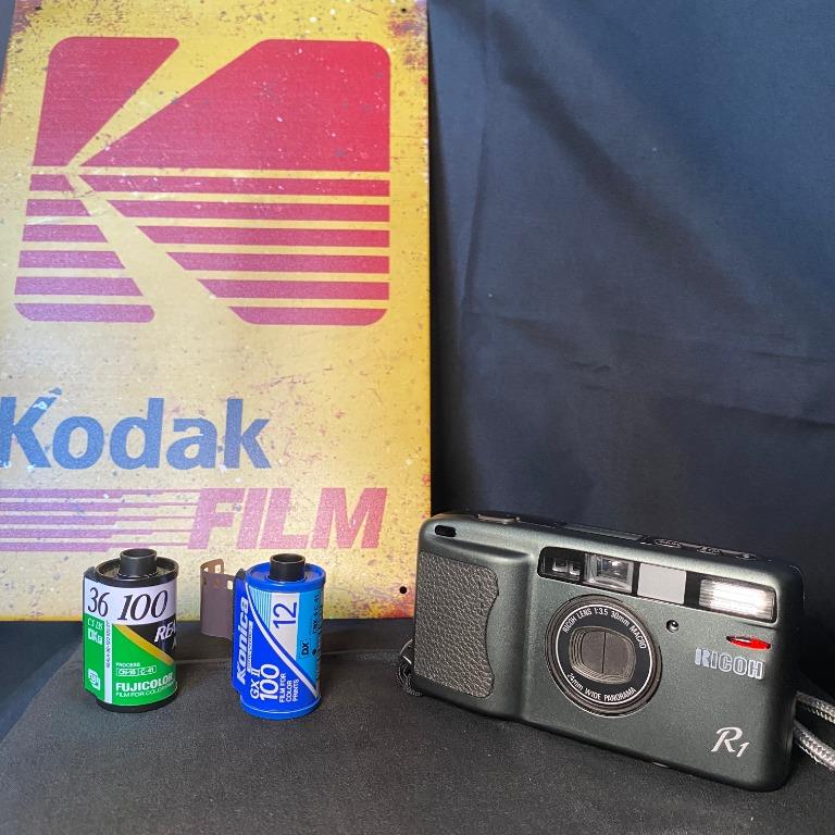 Ricoh R1 Compact Film Camera, Photography, Cameras on Carousell