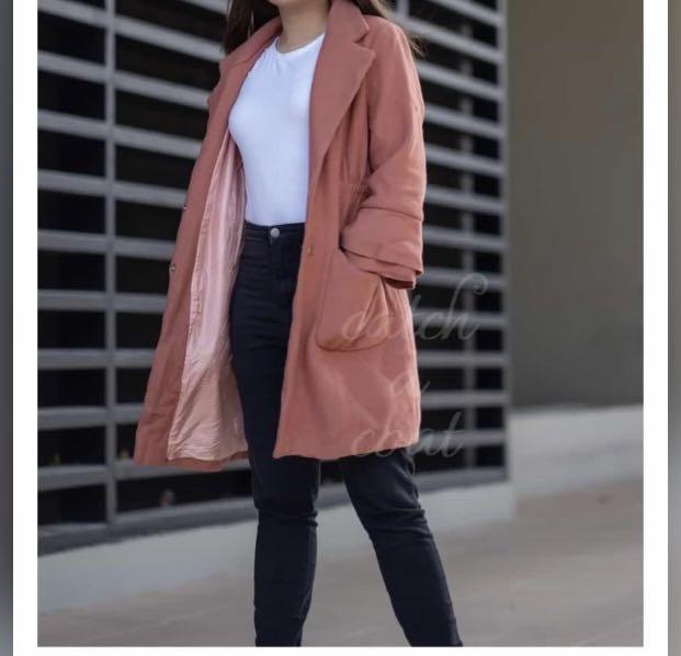 rose gold coats