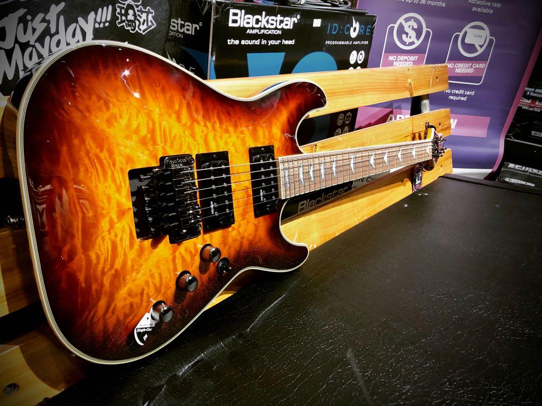 Schecter omen extreme shop 6 vintage sunburst