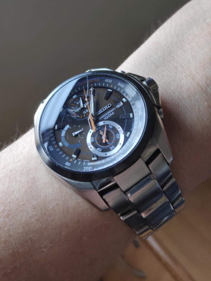 Seiko Chronography Men's Watch 7T92-0KR0, Men's Fashion, Watches &  Accessories, Watches on Carousell