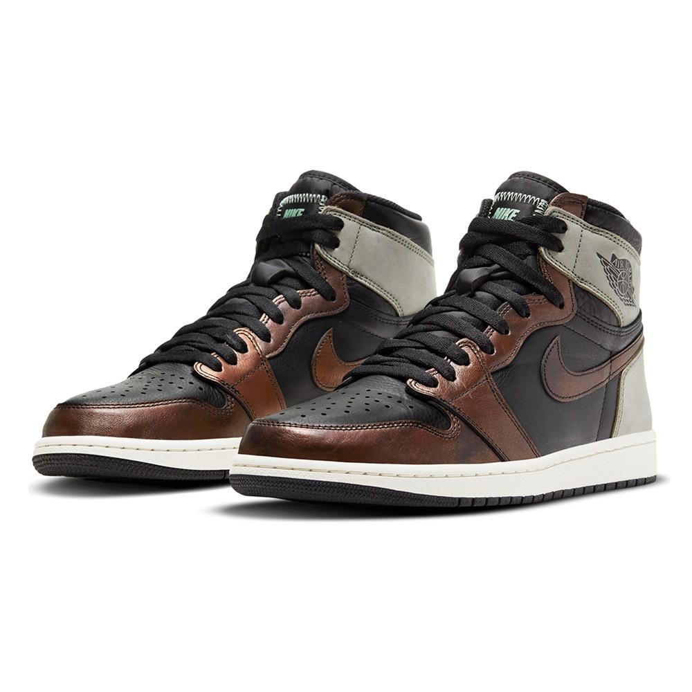 555088-610 Air Jordan 1 High OG“Bred Toe” - UA Shoes
