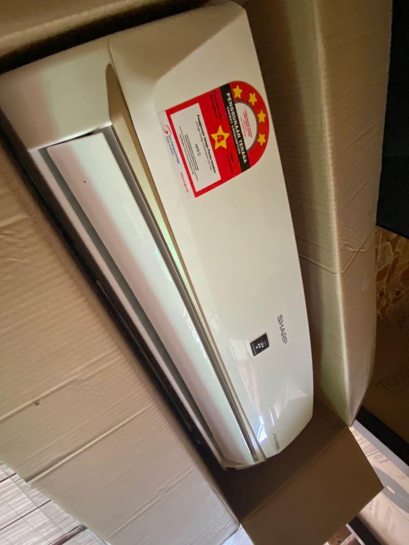 Sharp Inverter JTech Air conditioner, Furniture & Home Living