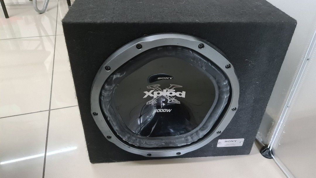 Sony XPLOD 12 1000W Subwoofer Auto Accessories on Carousell