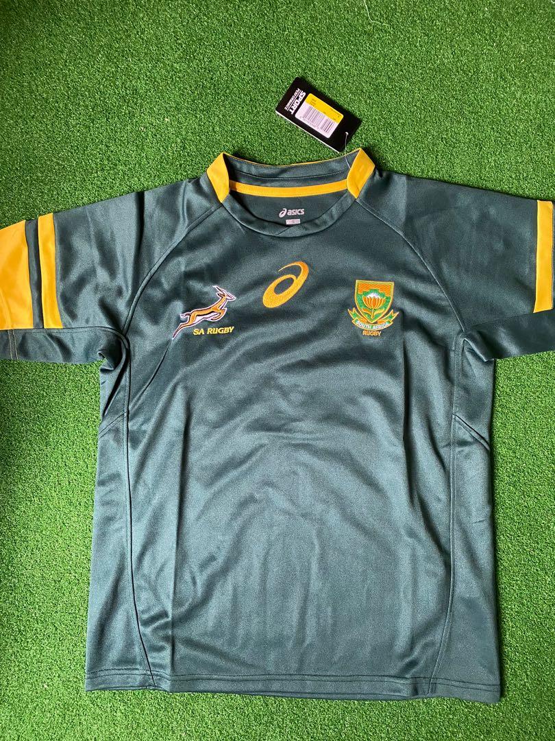 South Africa Rugby Jersey Sports Athletic Sports Clothing On Carousell