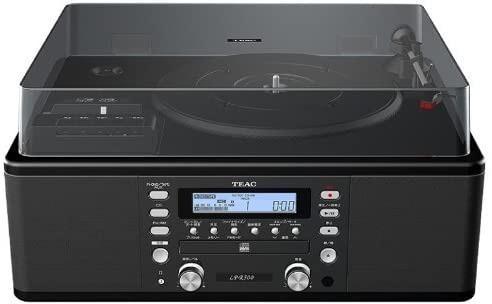 TEAC　LP-R500　レコードプレーヤー　CDレコーダー　カセット　美品完品 Lp R500 Teac All In One Turntable TEAC LP-R500 黑膠/ CD 燒錄/ 收音機/