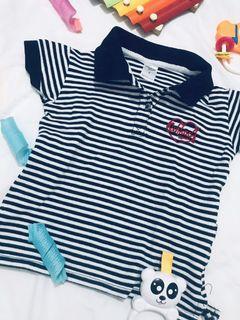 Toddler Polo OshKosh Black and White