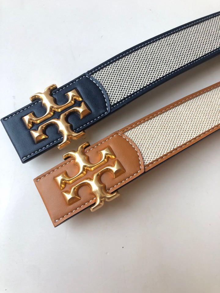 Tory Burch Eleanor Canvas Belt, Women's Fashion, Bags & Wallets, Purses &  Pouches on Carousell