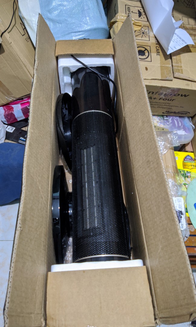 Tower Heater Kogan, Furniture & Home Living, Lighting & Fans, Fans on Carousell