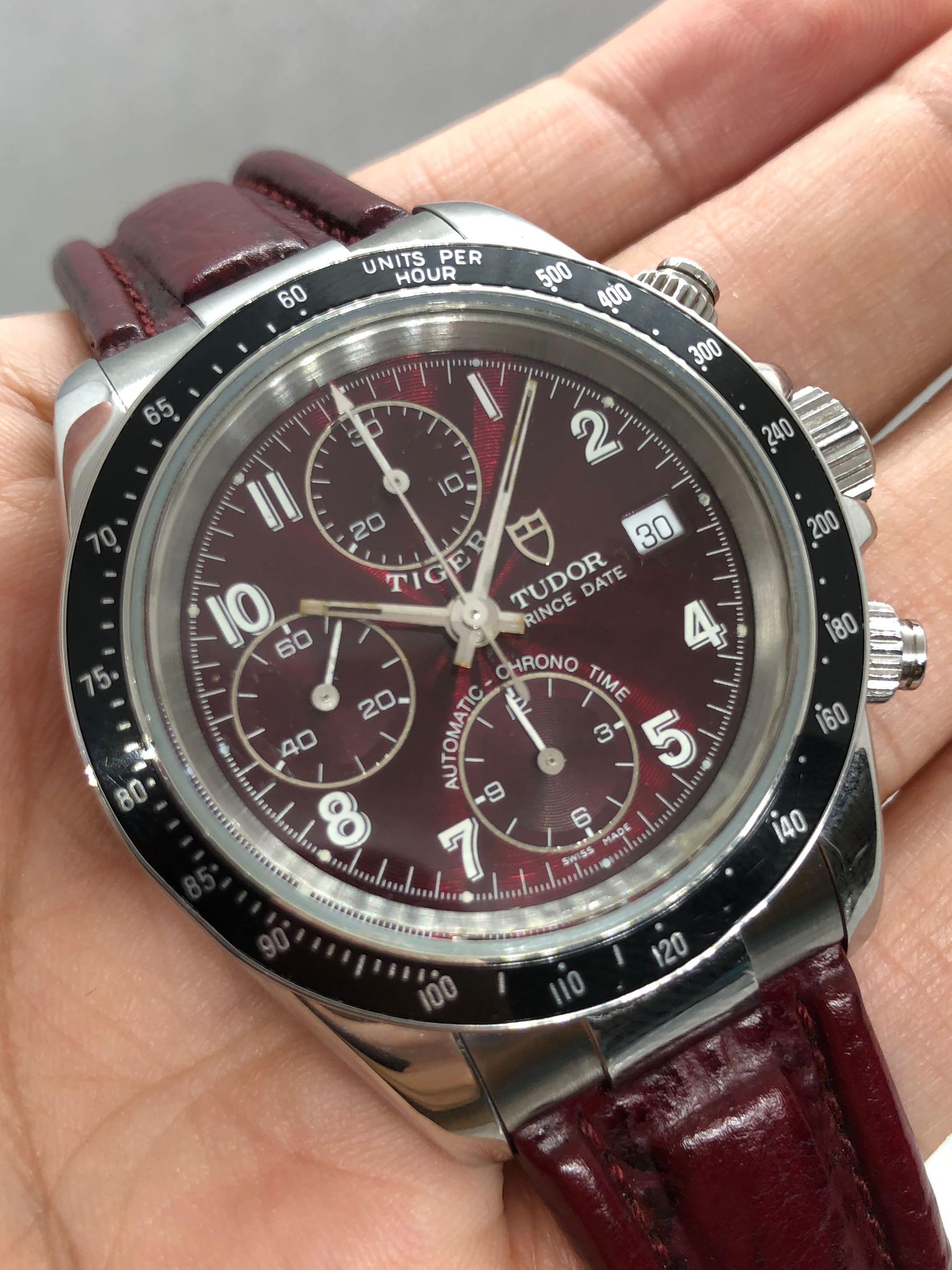 Tudor tiger deals woods chronograph
