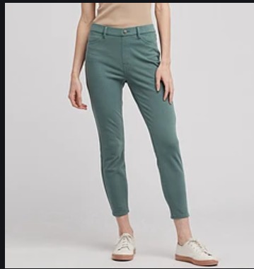 Uniqlo ultra stretch cropped legging pants hot sale