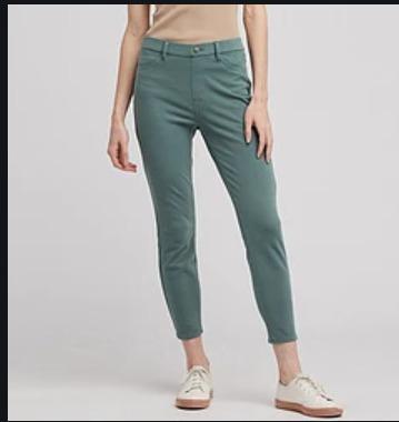 Uniqlo ultra stretch cropped legging pants top