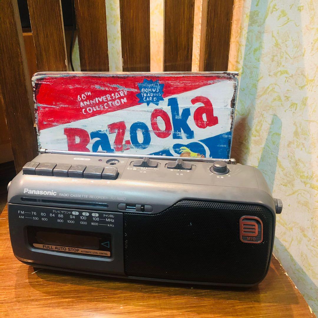 Vintage Panasonic Cassette Player AM FM only, Hobbies & Toys