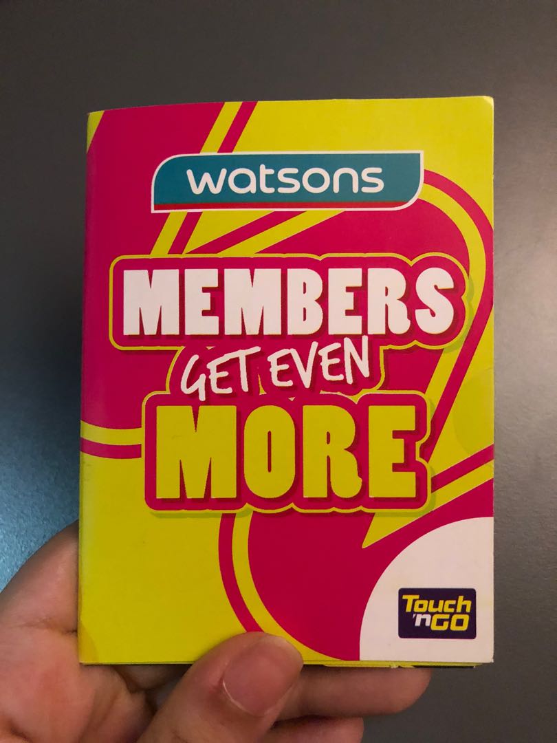 Watsons Card Unactivated, Beauty & Personal Care, Face, Face Care on